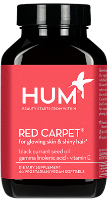 Glowing Skin Hair Supplement Red Carpet Hum Nutrition